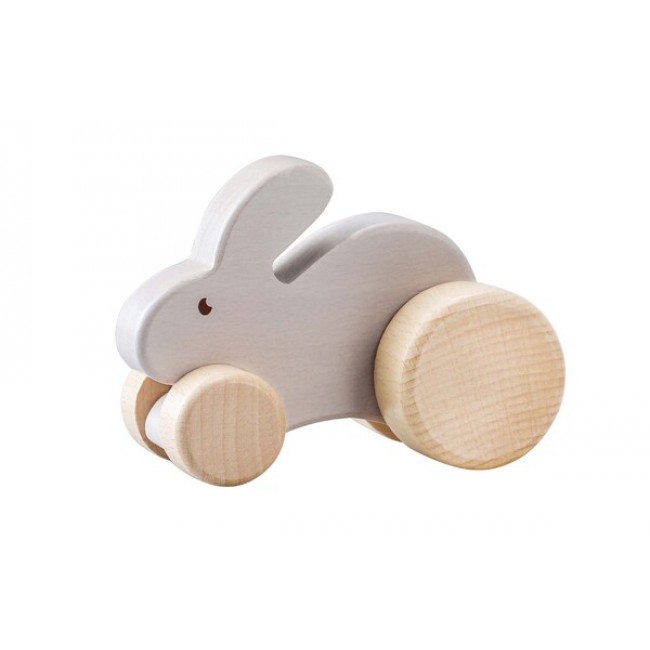 Wooden Rabbit Car